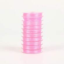 10 Rolls Mixed Color Flat Elastic Cord Set - Chinese Knot Cord, Suitable For DIY Jewelry Making, Beading, Bracelet, Necklace, Anklet - Multicolor - View 14
