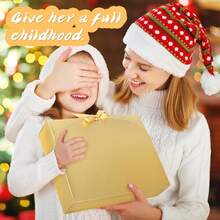 10 st guldfärgade presentaskar med lock, 10,6 x 7,87 x 3,1 tum (ca 28 x 27 x 8 cm) brudtärnefrieriaskar, lyxiga guldfärgade presentaskar med band, lämpliga för bröllop, födelsedagar, fester, jul, brudtärnor, examenspresenter