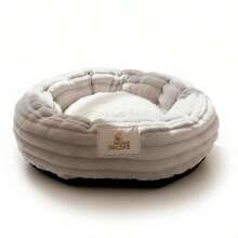 Small Dog And Cat Bed Cloud Nest Pet Bed Luxury Comfortable 50cm - Novadecora - Bạc - Xem 9
