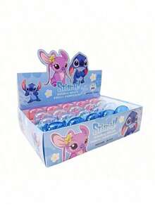 1pc/2pcs Stitch Pencil Sharpener - Cute Cartoon Design, Plastic Material, 3 Color Options (Blue/Pink/Transparent) - Fan's School, Office And Birthday Gift Favorite - Multicolor - View 3