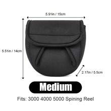 S/M/L Spinning Fishing Reel Cover Neoprene Wheel Protective Case Waterproof Reel Bag Storage Water Drop Wheel Package Outdoor - Multicolor - View 13