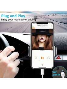 1-2根3.5mm音频辅助线，Lightning转3.5mm耳机插孔适配器延长线，兼容 14 Pro Max/14 Pro/14 Plus/14/13/12/11/XS/XR/8/7/6/iPad系列 - 白色 - 查看 4