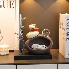 1个“欢迎回家”装饰玄关钥匙架，现代乡村风格壁挂式收纳架，适用于客厅、橱柜或电视柜，是完美的乔迁礼物，金属材质搭配木质装饰，轻巧的家居装饰品，可摆放在玄关处，整齐收纳钥匙和小物件，营造温馨氛围，是送给新房主的理想礼物，节省空间且易于安装。 - 均碼 - 查看 8