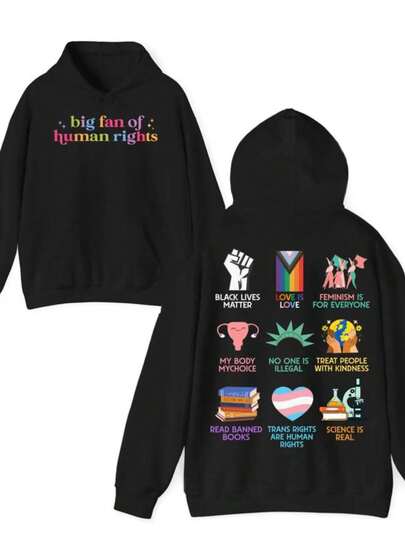 Big Fan Of Human Rights Hoodie,  Human Rights Hoodie