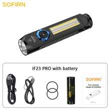 IF23 PRO 5000lm Flashlight XHP70B Led Rechargeable USB C Bright EDC Torch With RGB Magnet Outdoor Emergency - 6000-6500K - View 9