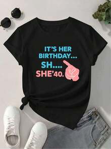 Camisetas de mujer - Negro - Ver 2