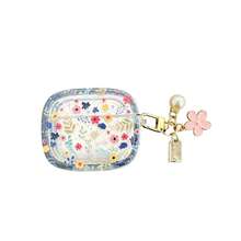 Compatible With Apple Transparent Garden Floral Series TPU Earphone Protective Case Compatible With Apple Air 1/2 Air 3 Air 4 Air Pro Air Pro (2nd Generation) Bluetooth Earphones, Perfect Fit For Outdoor Use - Multicolor - View 25