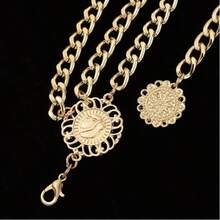 1 件全新水钻流苏腰链，时尚水晶身体链腰饰，适合海滩