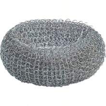 Fibra de Metal para Trastes – Limpieza Profunda de Sartenes, Ollas y Utensilios de Cocina - Plateado - Ver 2