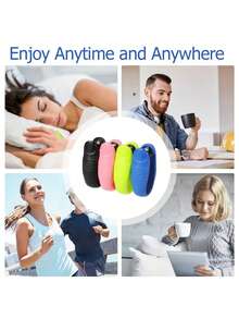 1个/2个手部压力治疗夹 - 符合人体工程学设计,缓解偏头痛,放松双手,穴位按摩夹 - 拇指穴位按摩,放松身心,颜色随机 - 便携式止痛工具,独特拇指设计,高品质按摩设备,缓解偏头痛和紧张穴位按摩 - 拇指穴位按摩和压力缓解(生产过程中可能略有胶水溢出,但不影响正常使用) - 彩色 - 查看 5