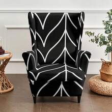 Bộ 2 vỏ bọc ghế sofa có tựa lưng cánh in 160gsm, Vỏ bọc bảo vệ ghế bành co giãn, Có thể giặt được, Thích hợp cho phòng khách và phòng ngủ - Nhiều màu - Xem 32
