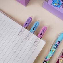 1pc Girl Group Hot Erasable Neutral Pen, Press Erasable Water Pen, Student Stationery, Manmo Hot Eraser Signature Pen, New Year's Gift, Valentine's Day Gift, Easter Gift - Multicolor - View 5