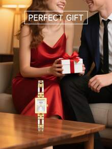 Anne Klein Women's Dual-Tone Bracelet Watch, Thin Quartz Analog Dial, Silver Sunburst Dial, Elegant Casual Waterproof Wristwatch With Adjustable Open Cuff Band, 10/4899SVTT - Gold and Silver - View 6