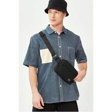 - Mariconera hombre, Bolso para hombre, Bolsa de Hombro Cruzada Impermeable para Hombres y Mujeres, Bolsa Casual de Viaje y Senderismo. Modelo 2 - Modelo 2 - Ver 3
