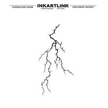 INKARTLINK Hình xăm gai sét, Công nghệ xăm hình đột phá, Xăm bán vĩnh viễn, Xăm chân thực, Xăm cảm động, Xăm tạm thời, Xăm giả, Chống thấm nước, Hình xăm trông giống thật, Hình xăm thiết kế độc đáo, Xăm hình nước ép, Xăm hình thực vật - màu đen - Xem 5
