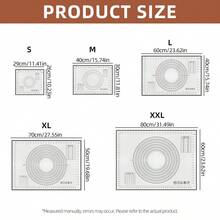 1pc-EVA Pastry Mat, Thickened Nonstick Baking Mat, Countertop Mat, Roll Panel, Candy, Cookie Making, Baking Tools, Kitchen Gadgets, Kitchen Accessories - - - View 6