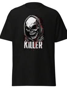 Killer Tshirt - 黑色 - 查看 1