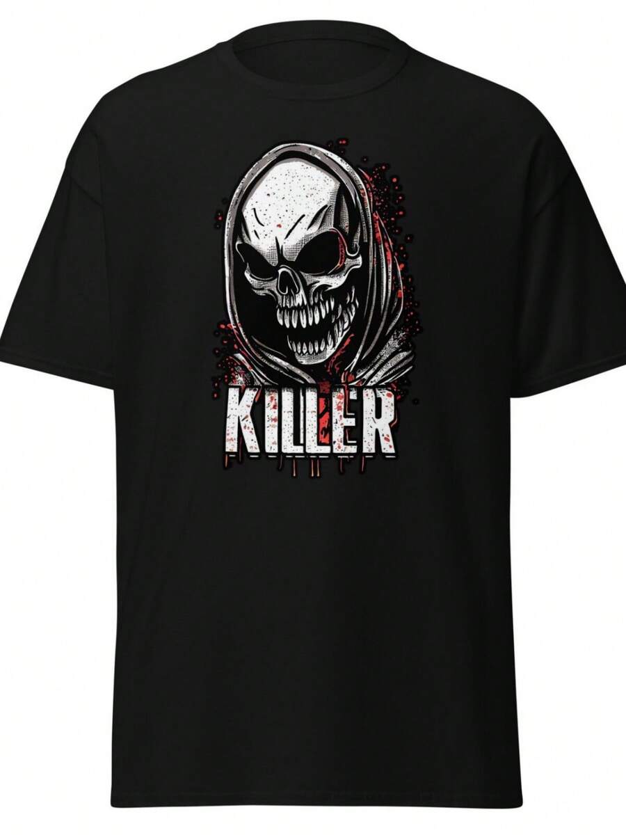 Killer Tshirt - 黑色 - 查看 1