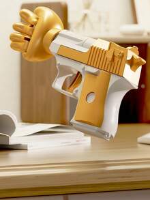 Tijeras, Piedra Papel, Madera Mérito, Pez Pistola, Accesorios para juegos de mesa, Juguetes antiestrés, Regalo creativo - Multicolor - Ver 4