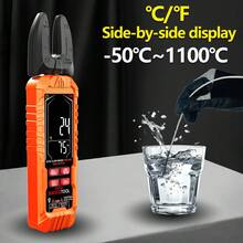 XIAOCETOOL XC218 Clamp Meter - Voltage, Current, Multimeter, Resistance, Capacitance, High Precision Test Tool