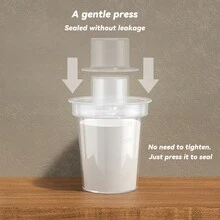 1pc 80ml Portable Baby Milk Powder Container, Infant Formula Dispenser Box For Outdoor Use - Multicolor - View 6