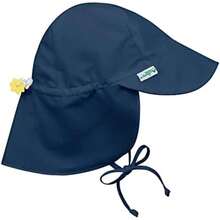i play Children's Apparel Sombrero de natación con Solapa y protección Solar Gorro/Sombrero para Unisex bebé(Navy 9-18 Meses) - Multicolor - Ver 1