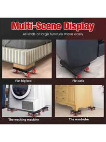 5pcs Furniture Mover Lifter Tools, Moving Device, Heavy Object Moving Sofa Tool, Household Moving Device,Move Heavy Furniture Tool, Furniture Up To 440LBS! - Multicolor - View 8