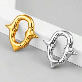 1 adet 4 mm (6 g) 5 mm (4 g) Yeni Zincir Kulak Ağırlığı Askısı Tıkaçları Genişletilmiş Kulak Memesi İçin Paslanmaz Çelik Piercing Küpe Kadın Erkek Takı Şık