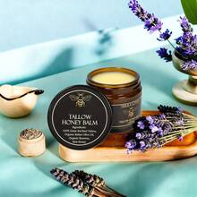 乳木果油蜂蜜面部保湿霜 - 滋润保湿霜，令肌肤柔软光滑 - 蕴含草饲乳木果油和天然野生蜂蜜的乳木果油保湿霜 - 天然配方，适合干性和敏感性肌肤 - 彩色 - 查看 6