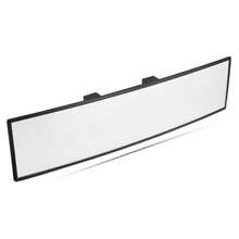 Universal 11.81 Inch Panoramic Convex Real View Mirror For Car SUV Trucks Reversible Passengers High-Quality Glass Anti-Fall Design Easy Install Rearview Mirror - A - Xem 8