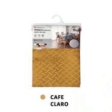 mantel rectangular color cafe claro de alta durabilidad de 140cm*180cm - 1PC - Ver 3