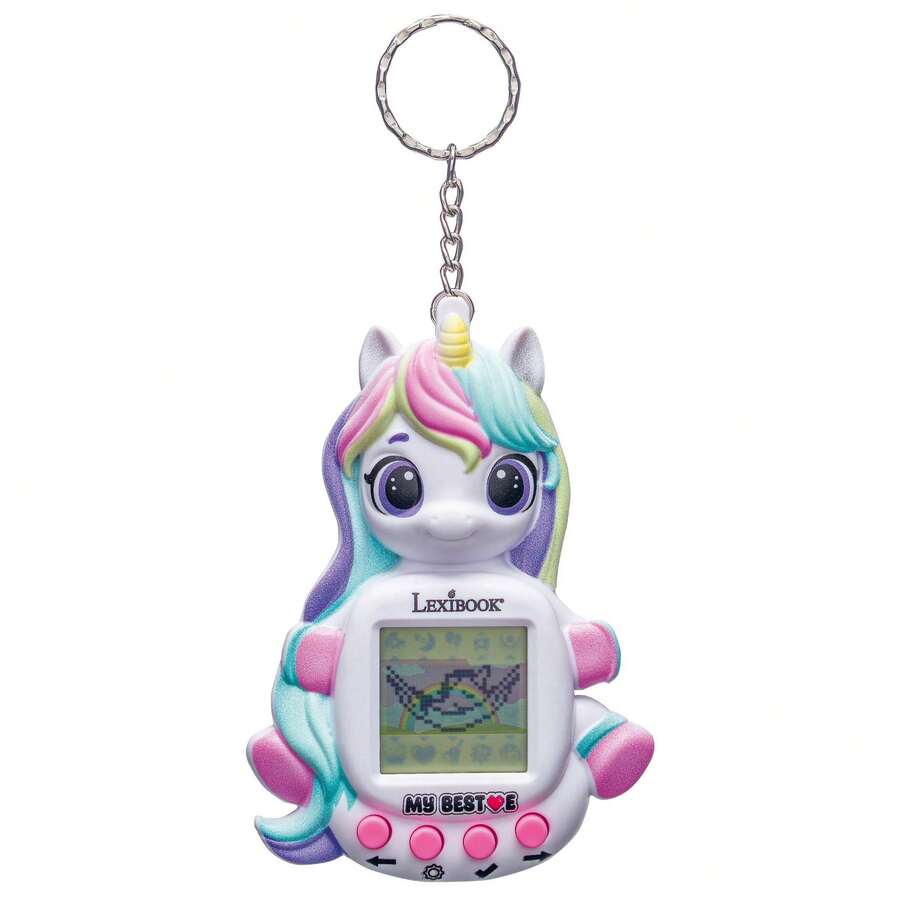 Lexibook My Best-E Portable Game Console - Interactive And Educational Companion For Children, 8 Game Categories, Color Screen - Ideal Toy For Learning And Fun - Unicornio - Ver 1