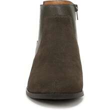 Vionic Finn Bootie Womens US 10 Dark Khaki Suede Western Ankle Boots GAL1378 - 綠色 - 查看 2
