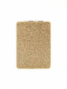 1PC Cute Glitter Rectangle Double-Sided Compact Mirror For Women & Girls,Cheap,Stocking Stuffers,Makeup,Makeup Tools,Cheap Stuff,Gifts,Gifts For Women,Christmas Gifts,Giveaways,Travel,Cheap Stuff,Travel Essential - Multicolor - View 9