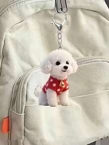 Móc khóa acrylic hình trái tim chú chó poodle dễ thương 2D - Mặt dây chuyền kiểu hoạt hình, thiết kế móc càng cua, phù hợp với chìa khóa xe hơi, ba lô và túi xách, có thể dùng làm phụ kiện trang trí túi xách, đồ trang trí xe hơi, phụ kiện túi | Thiết kế ngộ nghĩnh | Chất liệu acrylic, phụ kiện ví và điện thoại nữ, quà tặng cho bạn bè, gia đình, bạn gái, phụ kiện ngoài trời, đồ dùng tiệc tùng, quà tặng, quà lưu niệm, quà tân gia hoàn hảo - Nhiều màu - Xem 7