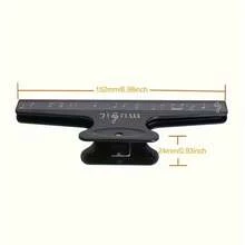 Klips do nut, klips do nut premium, klips do książek, klips do artykułów papierniczych, klips do nut pentagramowych, solidny klips do nut, klips do papieru z nutami, klips do nut fortepianowych, klips do nut perkusyjnych – pewnie trzyma nuty, ułatwiając czytanie, akcesoria do instrumentów muzycznych i fortepianów, odpowiednie dla muzyków, fortepianów i stojaków na nuty! Wytrzymałe plastikowe klipsy do nut, pasujące do fortepianu, gitary i skrzypiec - Wielokolorowe - Zobacz 6