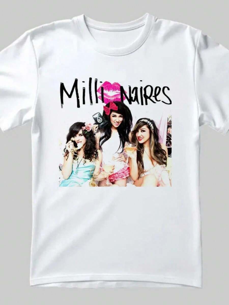 Rare The Millionaires Band Gift For Fans Men S-235XL T-Shirt L22 - 白色 - 查看 1