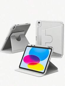 Compatible With IPad (A16) 11th Gen 11-Inch (2025) And IPad 10th Gen 10.9-Inch (2022), Protective Case With Pencil Slot, Ultra-Thin Protective Shell, Transparent Back Cover, Support Auto Wake/Sleep, Abyss Blue - Multicolor - View 19