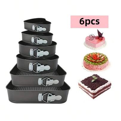 6-Piece Cake Pan Se…