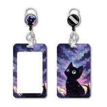 Suport pentru carduri de insignă cu desene animate amuzante, șnur durabil personalizat pentru carduri de identitate imprimate, potrivit pentru studenți, profesori, angajați, medici, asistente medicale și alte grupuri - Multicolor - Vizualizare 19