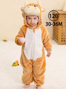 MICHLEY 1 قطعة كيس نوم طويل الأكمام مطبوع برسوم فيل/وردي/أزرق من البوليستر من ميشلي، جميل ومريح، مناسب لأطفال من 0-3 سنوات، جنسي، رائع للاستخدام اليومي أو كهدية عيد ميلاد