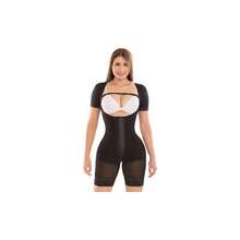 087  Colombianas Reductoras y Moldeadoras Ciruga Ropa de compresin para abdomen - negro + Chica - Ver 2