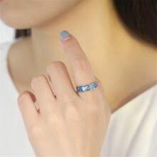 Couple Accessory Sets - Platinum Men's Ring - View 6