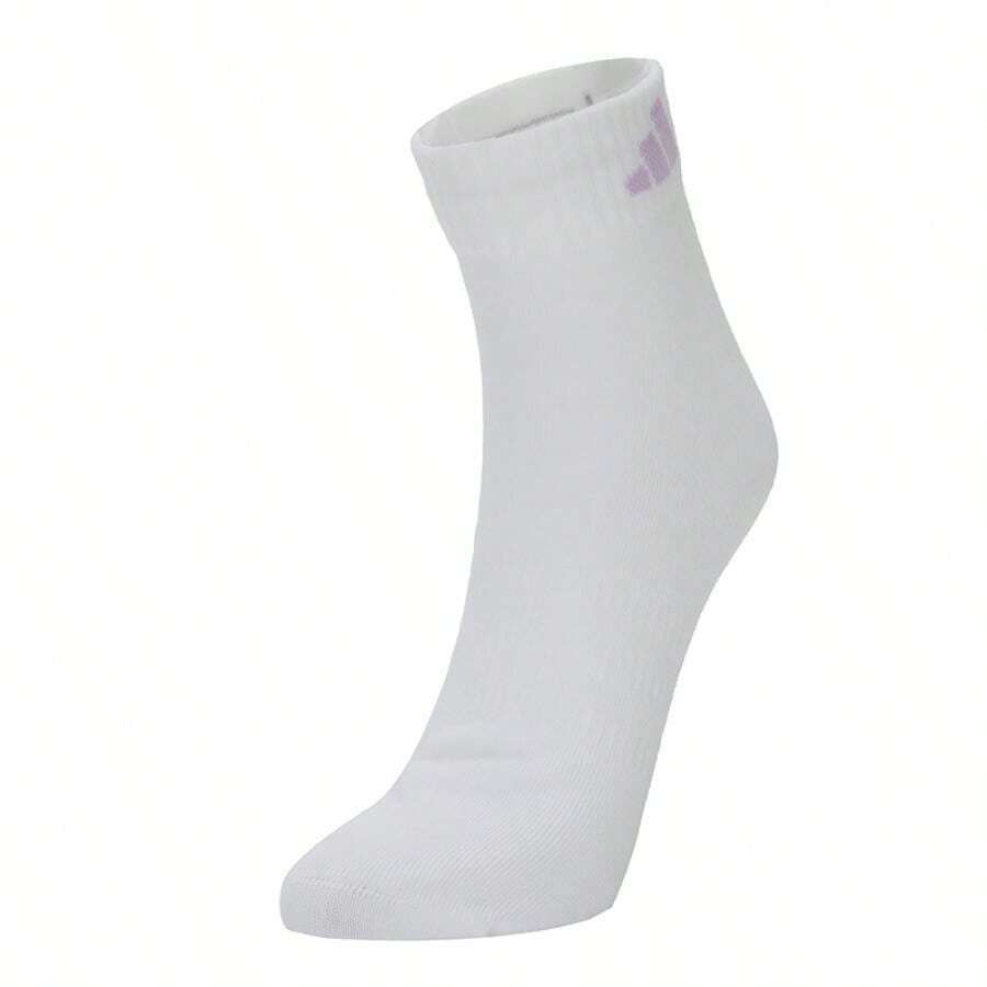 Adidas 2 Pairs Women's LT ANKLE 2PP Comfortable Casual Sports Breathable Socks KC1503 - Powdered Plum Purple/White - View 1