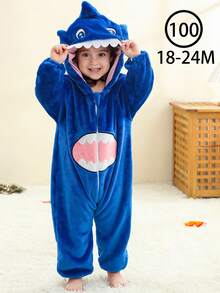 MICHLEY 1 قطعة كيس نوم طويل الأكمام مطبوع برسوم فيل/وردي/أزرق من البوليستر من ميشلي، جميل ومريح، مناسب لأطفال من 0-3 سنوات، جنسي، رائع للاستخدام اليومي أو كهدية عيد ميلاد