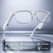 LIFEBEE Smart Glasses Ultra Fast Bluetooth-Compatible Smart Glasses Open Far Glear Sound Quality, Seamless Connection Lightweight Comfortable Frame, Multi-Scenario Use