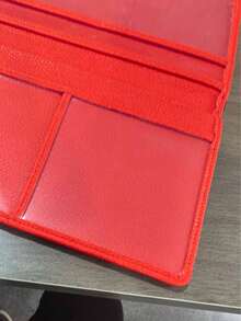 1 pieza Bolsa de camioneta de PU de alta gama y sencilla, suave y resistente al desgaste, pequeña bolsa de almacenamiento para tarjetas de identificación y tarjetas bancarias, bolsa versátil de almacenamiento de tarjetas para ir y venir, bolso de mano. Bolso de embrague para mujer y hombre, billetera pequeña, billetera de tarjetas, artículo esencial de viaje, portador de insignia, portador de tarjeta de identificación, portador de identificación - Multicolor - Ver 5