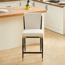 Dining Chairs - Beige + Fabric-5 - View 11