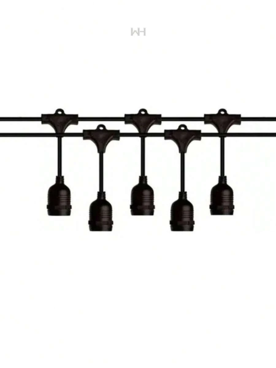 Extensión Eléctrica 5 METROS - Negro - Ver 1