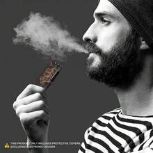 Capa Protetora Glo Hyper Pro, Estampa De Urso Marrom, Feita Em Pu E Policarbonato (1 Peça). Encaixe Perfeito E Proteção Eficaz Contra Arranhões, Quedas E Impactos. Acessório Ideal Para Fumantes, Moderno E Unissex, Perfeito Como Presente Para O Dia Dos Namorados, Natal, Dia Dos Pais E Outras Datas Comemorativas. - glo HYPER pró-urso marrom - Ver 4